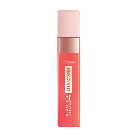 L'OrÃ©al Paris Infallible Ultra Matte Liquid Lipstick Les Macarons - 824 Guava Gush - DrMediCart