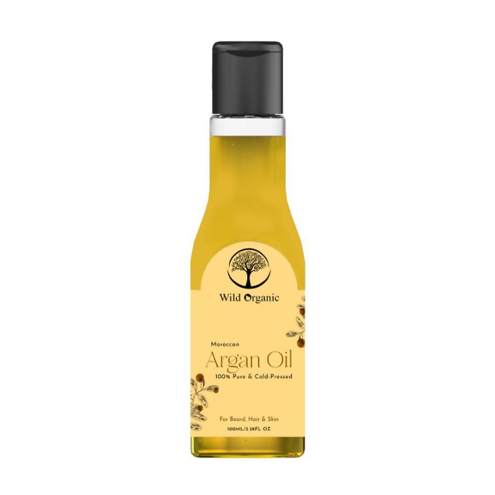 Wild Organic Cold Pressed Argan Hair Oil