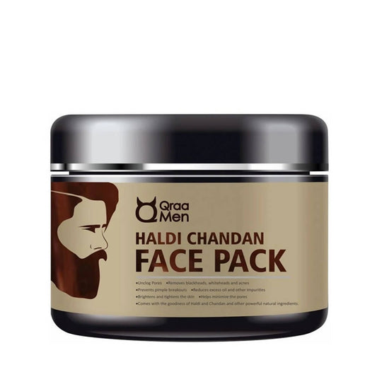 Buy Qraa Men Haldi Chandan Face Pack from DrMediCart, Ship from India to USA