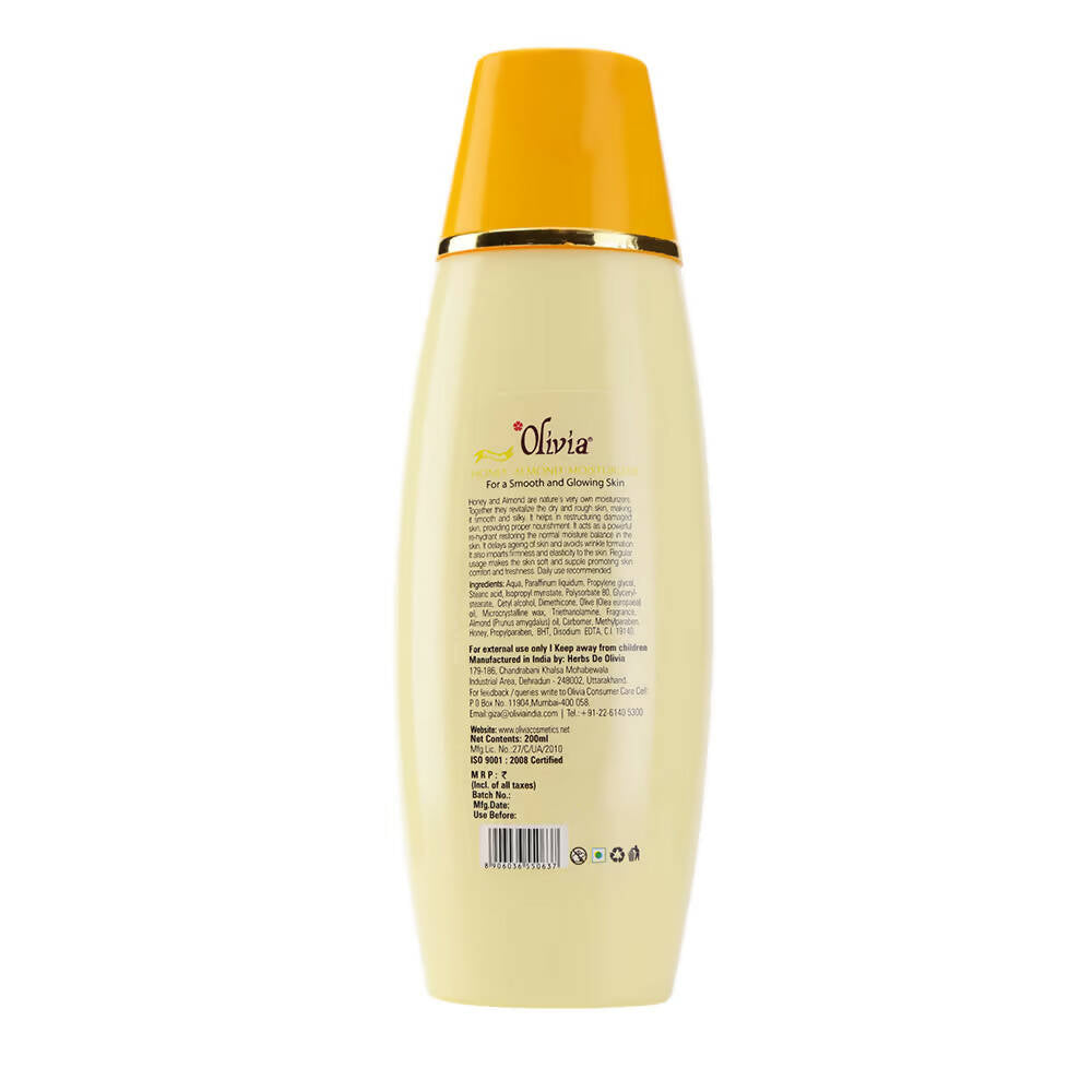 Olivia Honey Almond Moisturizer - DrMediCart