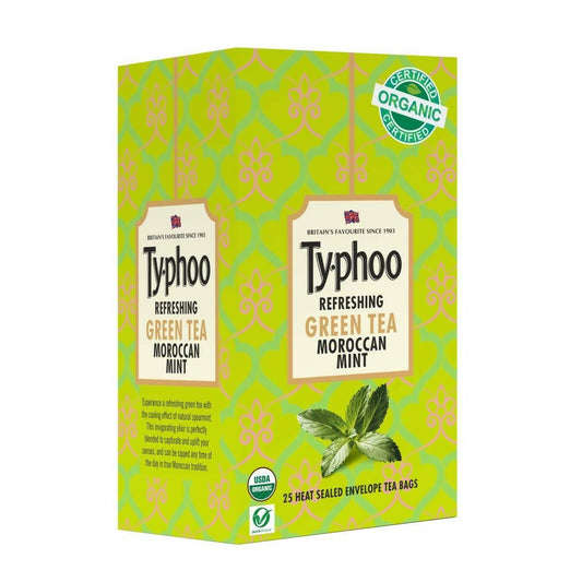 Buy Typhoo Refreshing Moroccan Mint Green Tea Bags from DrMediCart