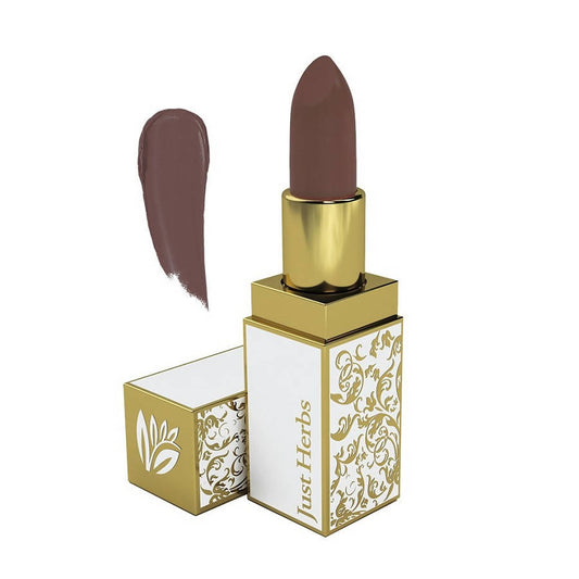 Just Herbs Herb Enriched Ayurvedic Lipstick (Israa-13-Mocha-Brown) (4.2 Gm)