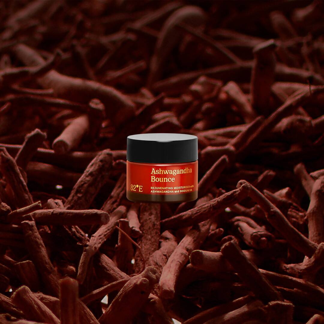 82°E By Deepika Padukone Ashwagandha Bounce Moisturiser, Paraben Free, Non-Sticky