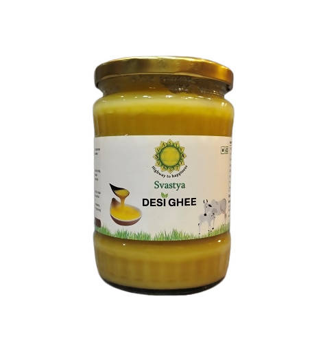 Svastya Desi Ghee | Vedic Bilona Method | Churned From Curd | Cow Ghee Pure, Healthy & Natural
