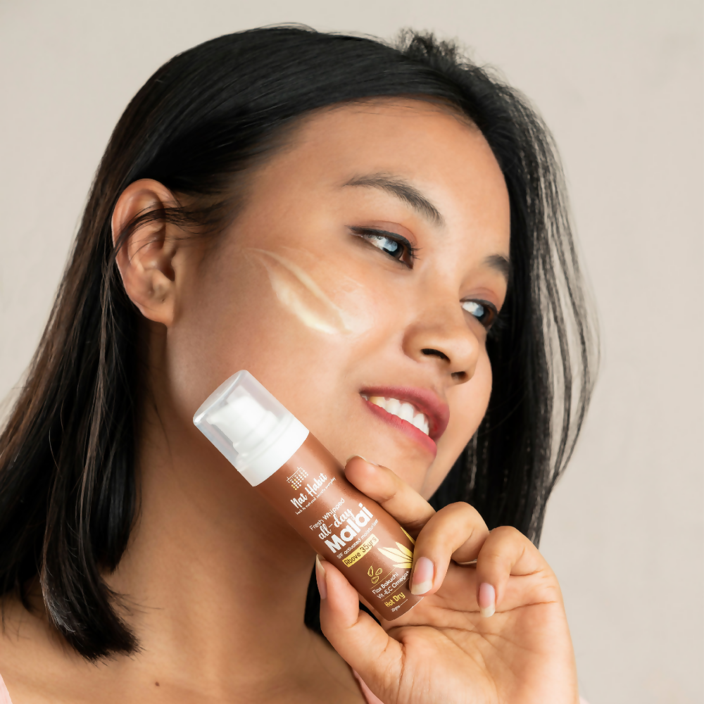 Nat Habit Flax Bakuchi Light Face Moisturizer