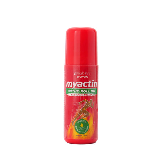 Buy Dhathri Ayurveda Myactin Ortho Roll On For comfort support  from DrMediCart, Ship from India to USA
