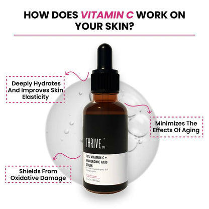 Thriveco 10% Vitamin C+ Hyaluronic Acid Serum - Drmedicart