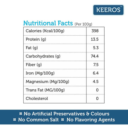 Keeros Quinoa Grain Super Snack (Sugar Free)