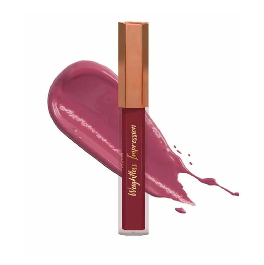 FLiCKA Weightless Impression 10 October - Pink Matte Finish Liquid Lipstick
