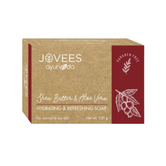 Jovees Shea butter & Aloe Vera Hydrating & Refreshing Soap