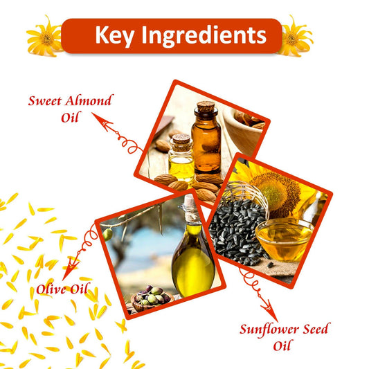 Buy Bjain Homeopathy Omeo Arnica Hair Oil (With Jabrondi) from DrMediCart, Ship from India to USA