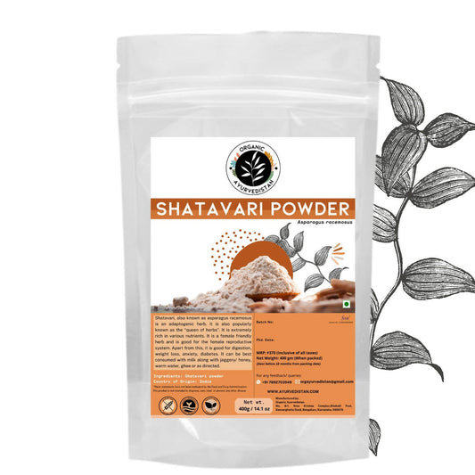 Buy Organic Ayurve USA, Australia, Canada n Shatavari Powder from DrMediCart, Ship from India to USA