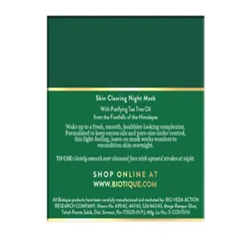 biotique tea green night mask buy in usa