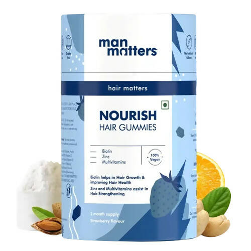 Buy Man Matters Nourish Hair Gummies from DrMediCart, Ship from India to USA