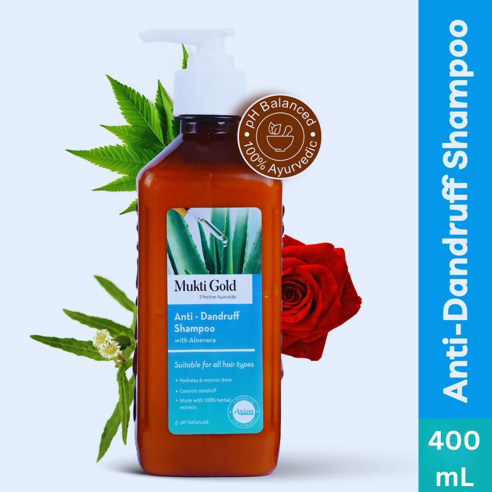 Axiom Mukti Gold Anti Dandruff Shampoo