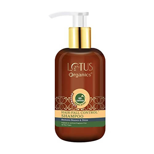Buy Lotus Organics+ Hair Fall Control Shampoo from DrMediCart, Ship from India to USA