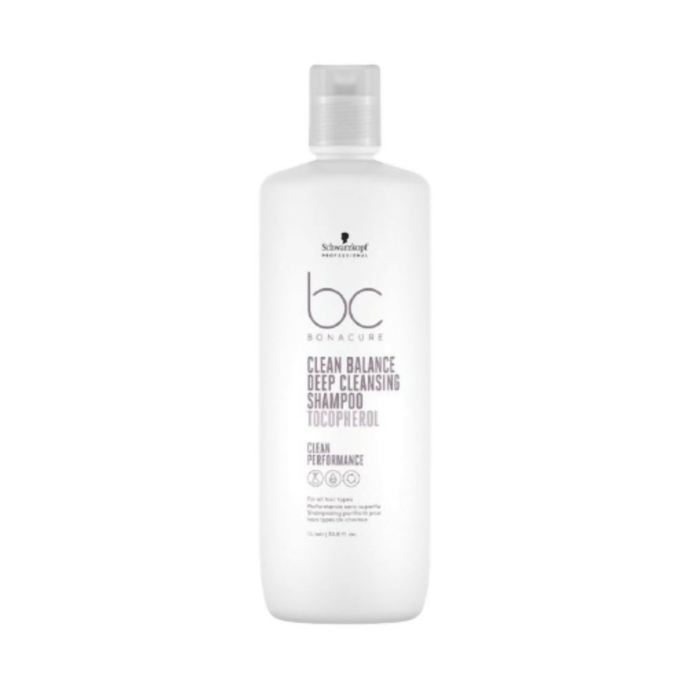 Schwarzkopf Professional Bonacure Clean Balance Deep Cleansing Shampoo with Tocopherol - Drmedicart