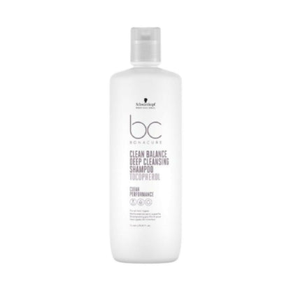 Schwarzkopf Professional Bonacure Clean Balance Deep Cleansing Shampoo with Tocopherol - Drmedicart