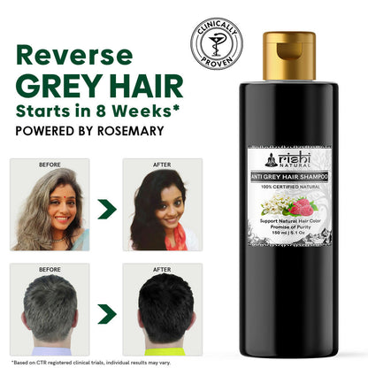 Rishi Natural Anti Grey Hair Shampoo