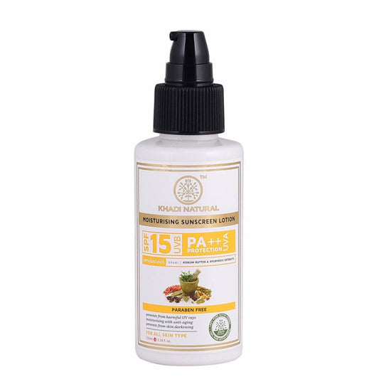 Buy Khadi Natural Moisturising Sunscreen Lotion SPF 50 from DrMediCart, Ship from India to USA