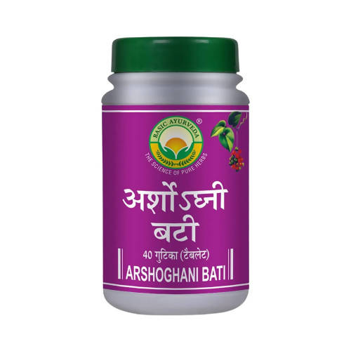 Buy Basic Ayurveda Arshoghani Bati from DrMediCart, Ship from India to USA