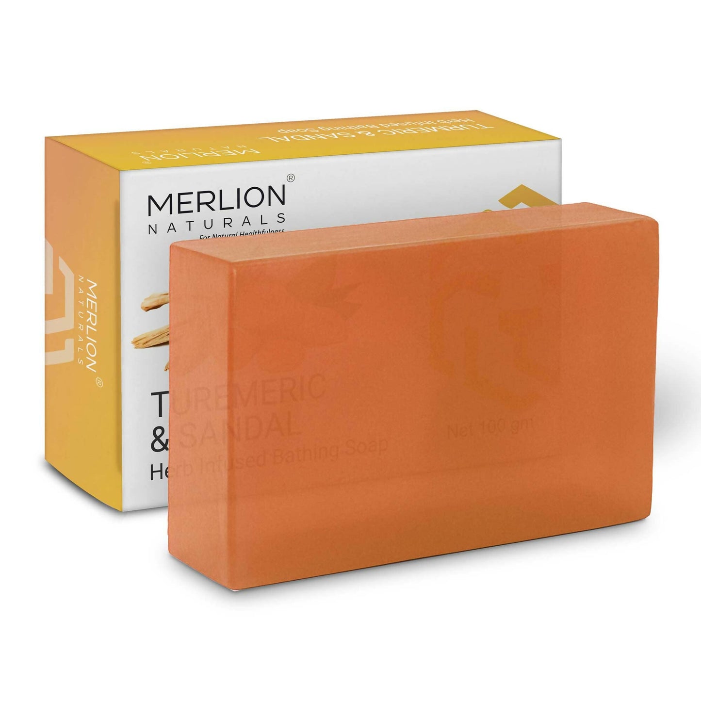 Merlion Naturals Turmeric and Sandal Glycerine Soap