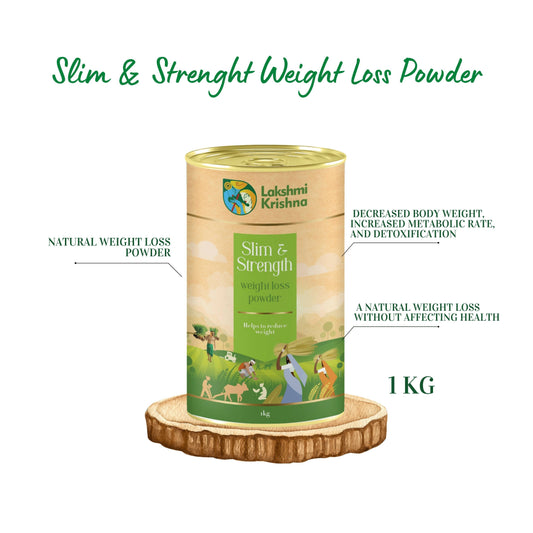 Buy Lakshmi Krishna Slim & Strength weight care  Powder from DrMediCart, Ship from India to USA