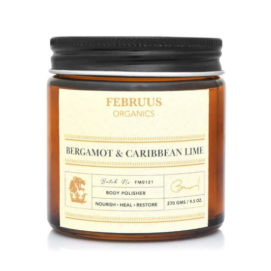 Februus Organics Bergamot & Caribbean Lime Body Polisher