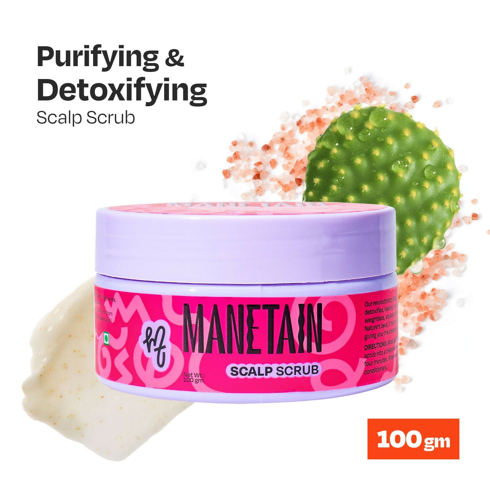 Manetain Scalp Scrub for Oily & Greasy Scalp & Hair