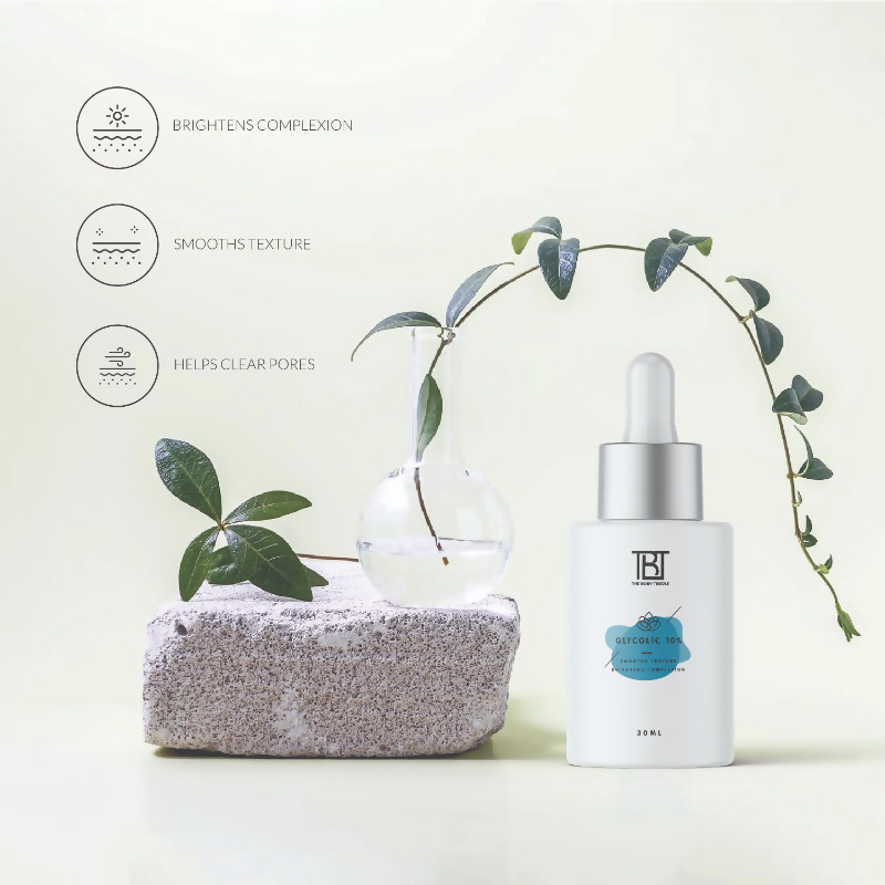 The Body Temple Glycolic 10% Face Serum