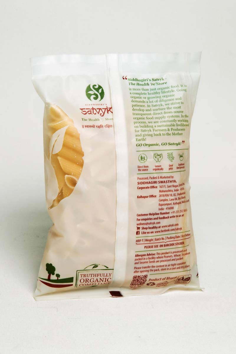 Siddhagiri's Satvyk Organic Whole Wheat Pasta Penne