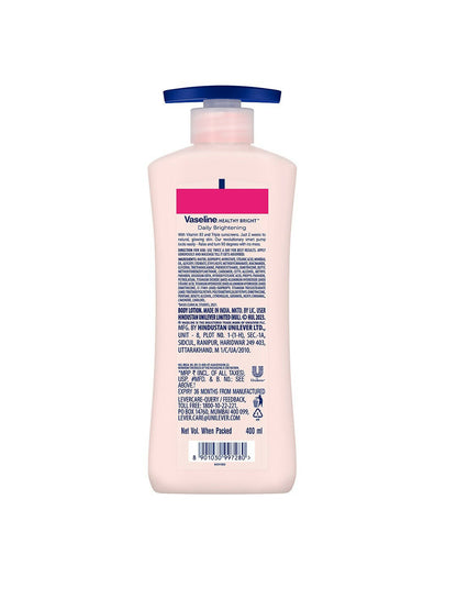 Vaseline Aloe Fresh & Daily Brightening Body Lotions Combo