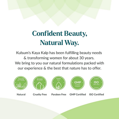 Kulsum's Kaya Kalp De-Tan Cleanser With Aloe Vera & Almond