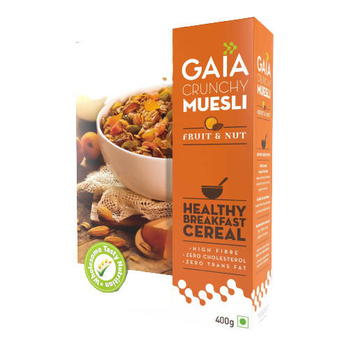 Buy Gaia Crunchy MuesliFruit & Nut from DrMediCart, Ship from India to USA