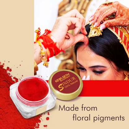 Keya Seth Aromatherapy 100% Natural Red Sindoor Powder