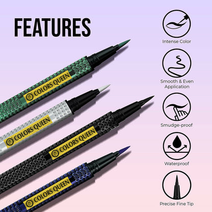 Colors Queen Fabulous Color Eyeliner - 01