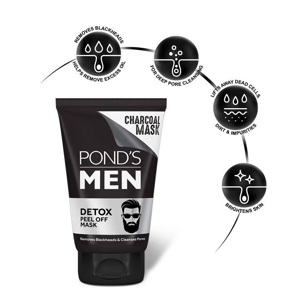 Ponds Men Charcoal Blackhead Removal cleanse  Peel Off Mask