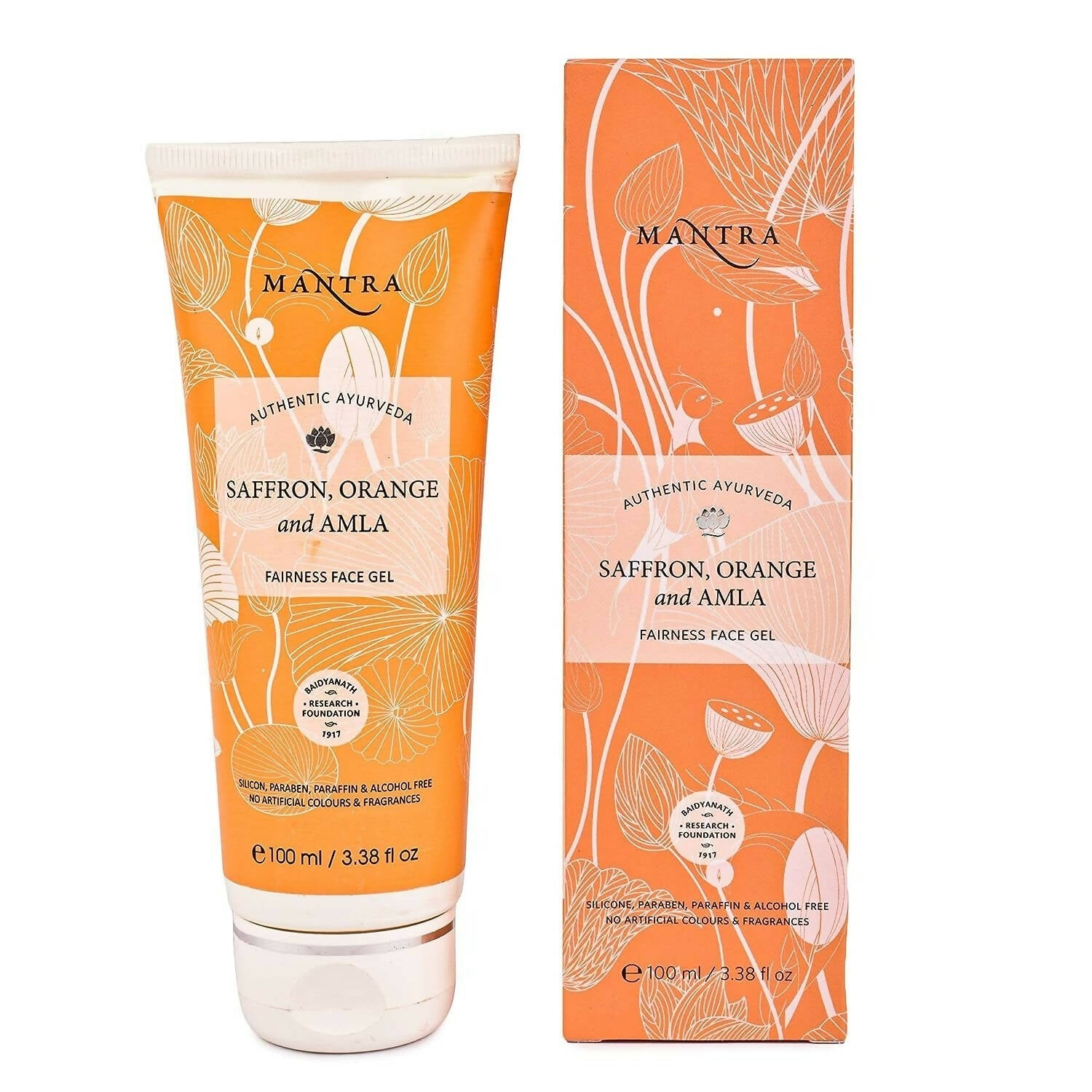 Buy Mantra Herbal Saffron, Orange and Amla Glowing Face Gel from DrMediCart, Ship from India to USA