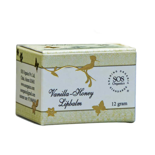 SOS Organics Vanilla-Honey Lipbalm - DrMediCart