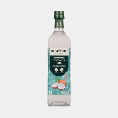 Anveshan Wood Pressed Coconut Oil