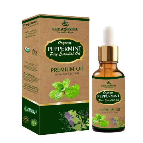 Deep Ayurveda Peppermint Pure Essential Oil - DrMediCart