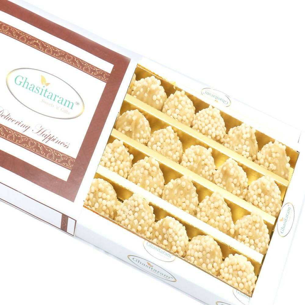 Ghasitaram Rice Crispies Kaju Modaks