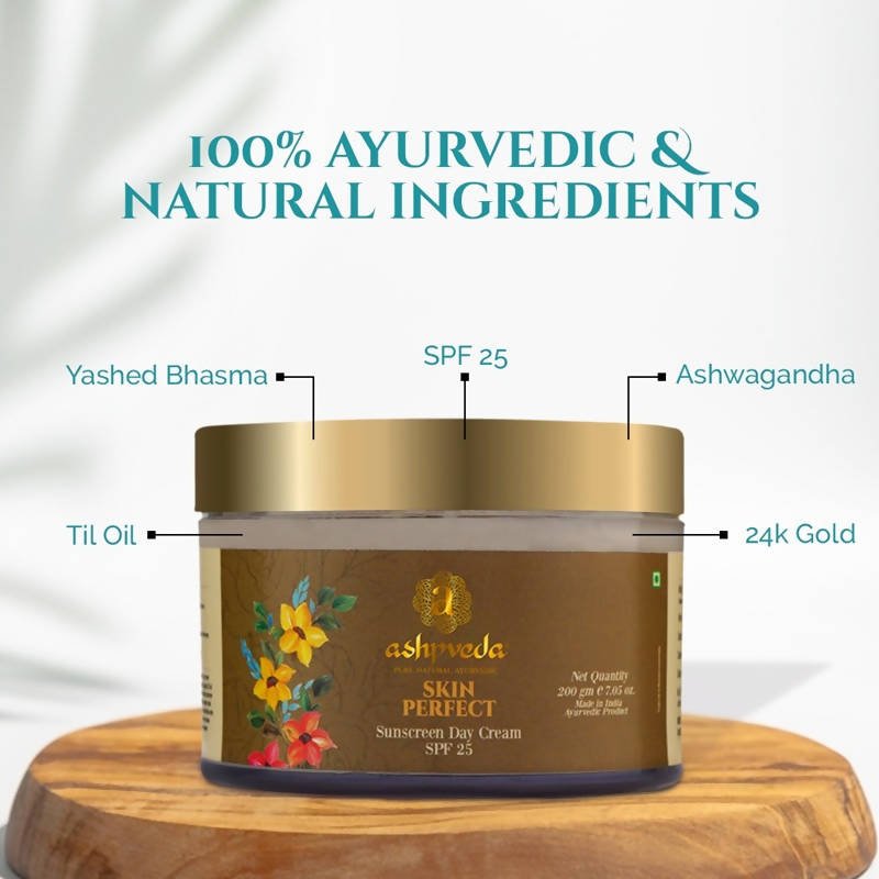 Ashpveda Skin Perfect Sunscreen Day Cream 25 SPF