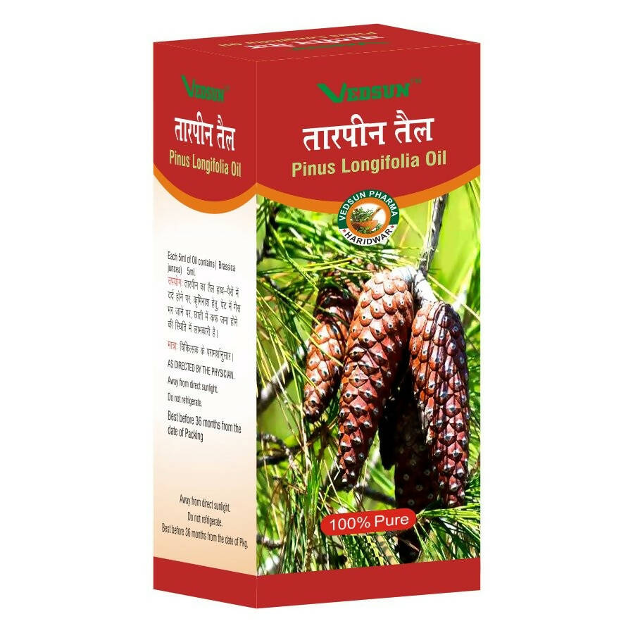 Buy Vedsun Naturals Pinus Longigolia/Tarpin Oil Pure & Organic from DrMediCart, Ship from India to USA