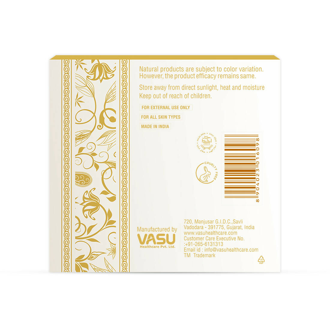 Vasu Healthcare Kumkumadi Tailam Facial Beauty Gel Face Cream - Drmedicart