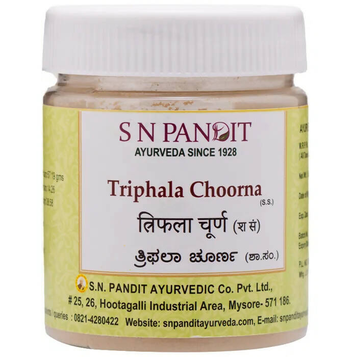 S N Pandit Ayurveda Triphala Choorna (S.S)