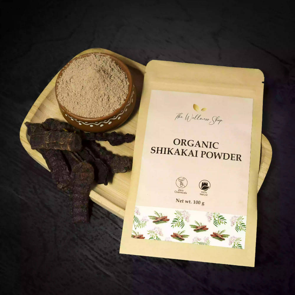 The Wellness Shop Organic Shikakai Powder - Drmedicart