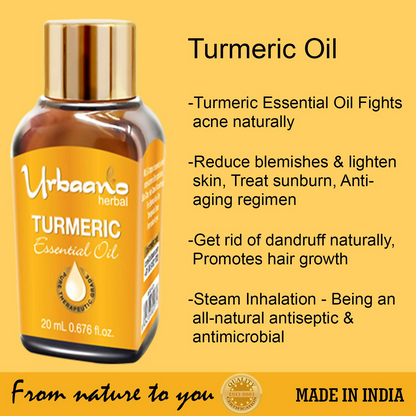Urbaano Herbal Turmeric Essential Oil