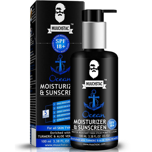 Muuchstac Ocean Moisturizer & Sunscreen For Men - DrMediCart