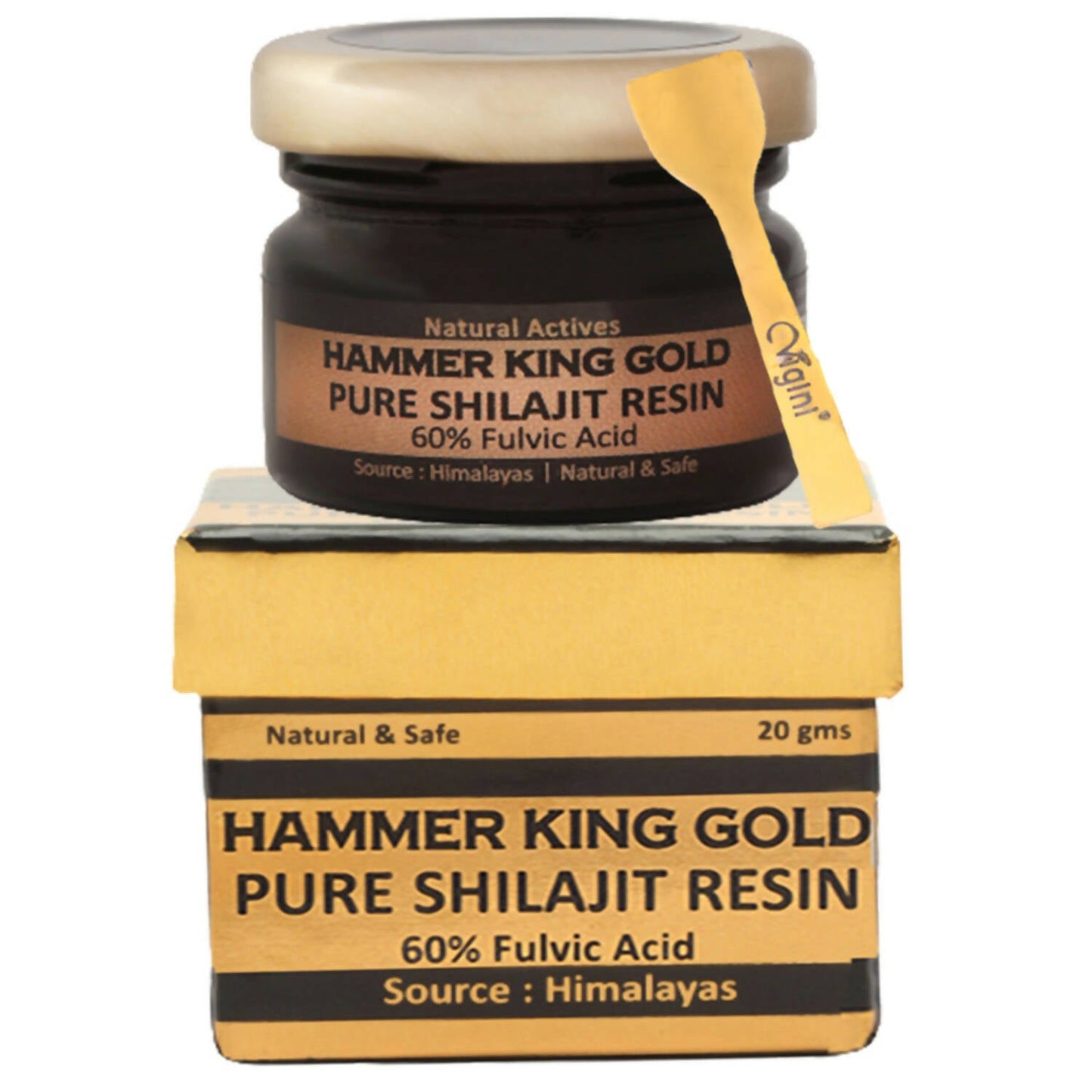 Vigini Hammer King Gold Pure Sj Resin for Men